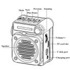 PuXing M8BT Mini Multi-band FM / AM / SW Radio with LED Flashlight - 3