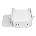 For Mac Mini M4 Under Desk Stand Hanging Wall Perforated Desktop Bracket With Screws(Gray) - 1