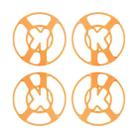 For DJI Neo CQT Drone Landing Scratch Protective Cover Prevent Finger Scratch Protective Cover Accessories, Color: Upper Orange - 1