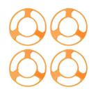 For DJI Neo CQT Drone Landing Scratch Protective Cover Prevent Finger Scratch Protective Cover Accessories, Color: Lower Orange - 1