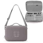 For DJI Neo Fly More Combo BKANO Storage Bag Hard Shell Shoulder Bag(Gray) - 1