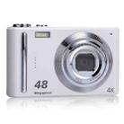 DC03H 2.4-Inch 16X Digital Zoom Electronic Image Stabilization 4K HD Digital Camera(White) - 1