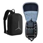 For DJI Neo BKANO NE-005 Portable Shoulder Bag Organiser Chest Bag(Black) - 1