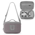 For DJI Neo BKANO NE-010 PU Storage Bag Hard Case Shoulder Bag(Gray) - 1