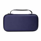 For Mac Mini M4 Pro Storage Bag Carrying Case Can Store Keyboard, Mouse(Deep Blue) - 1