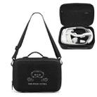 For PICO 4 Ultra BKANO P4U-001 VR Glasses Organizer Handheld Shoulder Bag(Black) - 1