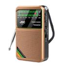 JOC TG-77 Mini FM / AM / SW Portable Full-Band Full-Channel Radio(Gold) - 1