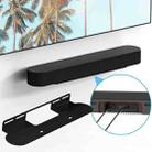 Metal Wall Mount Sound Bar Bracket for Sonos Beam Gen 2 / Gen 1(Black) - 1