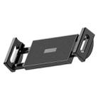 6-15 inch Mobile Phone Tablet Live Fixing Clamp Widened Double-pull Additional Clamp, Color: 06 Black - 1