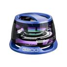 G200 Magnetic Bluetooth TWS Mini Speaker Subwoofer With Colorful Atmosphere Light(Blue) - 1