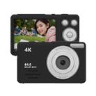 Anytek S7 4K HD Digital Camera Self-Timer Travel Camera Student Kids Card Camera(Black) - 1