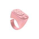 RK-C229 Multifunctional Lazy Mobile Phone Wireless Ring Bluetooth Remote Control(Pink) - 1