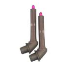 1pair 20mm  For Dyson Hair Dryer 360 Degree Rotating Elbow Adapter And Hair Curling Barrel Set - 1
