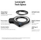 APEXEL APL-FL26 Jewelry Food Still Life Tri-color 9-speed Slim Ring Macro Photography Fill Light - 7