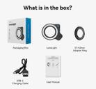 APEXEL APL-FL26 Jewelry Food Still Life Tri-color 9-speed Slim Ring Macro Photography Fill Light - 8