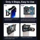 APEXEL APL-TM6 Portable 6X Telephoto Macro 2 In 1 Cell Phone Lens - 6