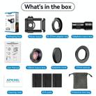APEXEL APL-TM6 Portable 6X Telephoto Macro 2 In 1 Cell Phone Lens - 8