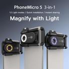 APEXEL APL-MS3IN1 100/150/200X Portable Microscope Cell Phone Lens With LED/ UV Lights Built-in CPL Filter - 2
