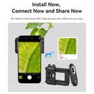 APEXEL APL-MS3IN1 100/150/200X Portable Microscope Cell Phone Lens With LED/ UV Lights Built-in CPL Filter - 7