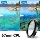 APEXEL APL-67CPL 67mm Cell Phone Photo Filter Adjustable Light Reducing Lens - 2