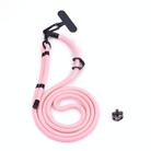 BRDRC Sport Camera Lanyard With 1/4 inch Screw Anti-Lost Crossbody Rope Accessory(Pink) - 1