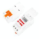 SINOTIMER TM919sB 220V 30A 1 Second Interval 7-Day Programmable Timer Din Rail Mounted - 3