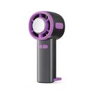 3-speed High Speed Digital Display Semiconductor Cooling Fan USB Portable Handheld Small Fan(Gray) - 1