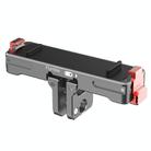 For Insta360 GO 3 / 3S Flymile Magnetic Metal Quick Release Base Sports Camera Adapter Bracket(Tarnish) - 1