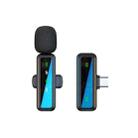 H63 Wireless Lavalier Microphone Live Shooting Audio Noise Canceling Device, Style: Single Mic(Type-C) - 1
