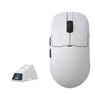 Ajazz AJ159 APEX Gaming Mouse PAW3395 Wireless Tri-Mode Lightweight With Charging Dock Mouse(White) - 1