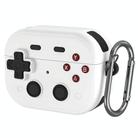 For AirPods 3  Earbuds Cover Retro Game Console Protective Case with Lock Design(White) - 1