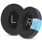 For Bose NC700 Headphone 1pair Ice Gel Ear Pads Earmuffs Protective Cover(Honeycomb Ice Black Purple) - 1