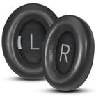 For Bose NC700 Headset 1pair Lambskin Earpads Sponge Cover Earmuffs(Black) - 1