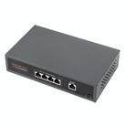 Waveshare 120W Industrial 4-Ports Gigabit Ethernet PoE Switch(US Plug) - 1