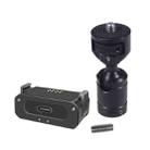 For DJI Osmo Action 2 Camera Magnetic Charging Base with 1/4 Inch & Arri Hole, Spec: Set C - 1