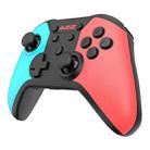 Ajazz AG180 Wireless Bluetooth + Wired Dual Mode Gamepad For Switch / PC / Android / IOS(Blue Red) - 1
