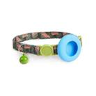 For Airtag Tracker Protective Case Cat Collar GPS Locator Protective Case With Bell(Camouflage Forest) - 1