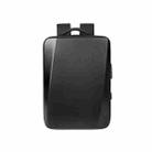 OUMANTU 966 Large-Capacity Waterproof Three-Dimensional Password Lock Laptop Backpack(Black) - 1