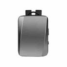 OUMANTU 966 Large-Capacity Waterproof Three-Dimensional Password Lock Laptop Backpack(Gray) - 1