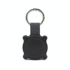 For AirTag Tracker Protective Case Full Cover Waterproof Locator Keychain Model Protective Case(Black Gray) - 1