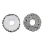 2pcs /Pack Mop Pads Rag For Ecovacs DEEBOT X1 TURBO / X1 PLUS/ X1 OMNI / T10 TURBO(Blue Gray) - 1