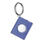 For AirTag Locator MP3 Style Protective Cover With Keychain(Blue) - 1