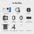 APEXEL 10-20x Zoom Macro Lens With 45-Mode Fill Light Kit for Smartphones - 3