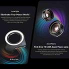 APEXEL 10-20x Zoom Macro Lens With 45-Mode Fill Light Kit for Smartphones - 4