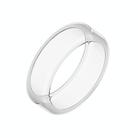 For Oura Ring Gen 3 Finger Ring Waterproof Anti Drop Protective Case Smart Ring Silicone Case, Size: M(Transparent) - 1