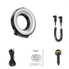 Sea Frogs SL-108 40m/130FT Underwater Photography Macro Ring Light(Black) - 1