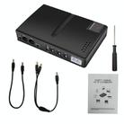Uninterruptible Power Supply with DC Output 5V/9V/12V for Router, Modem, Security Camera, Mobile Phone US Plug - 1