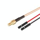 SMB Male To Dual DuPont Female RG316 RF Test Extension Adapter Cable(0.3m) - 1