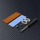 FinalCool M.2 2280 NVMe SSD Heat Sink Solid State Drive Radiator(Gold) - 1
