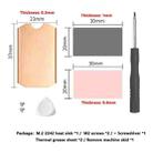 FinalCool M.2 2242 Pure Copper SSD Heat Sink for Game Consoles / Laptops / Mini Hosts - 2
